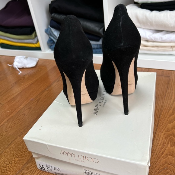 Jimmy Choo Gorgeous Open Toe Pump size 38.5 - Picture 3 of 7